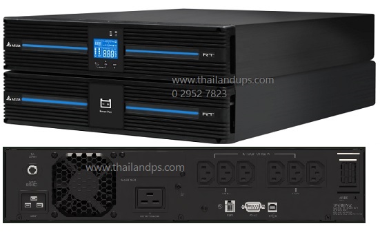 delta RT-2000va กำลังไฟ 2000va 1800 watts เป็นแบบ true online , rack /tower  สินค้า รับประกัน 3 ปี onsite service.